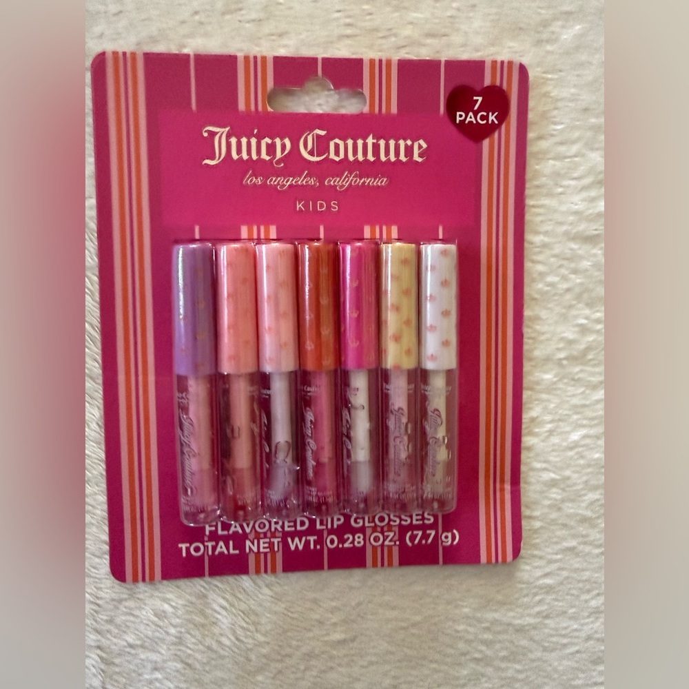 JUICY COUTURE KIDS Flavored Lip Glosses 7 Pack